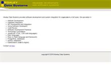 Tablet Screenshot of moxleydata.com